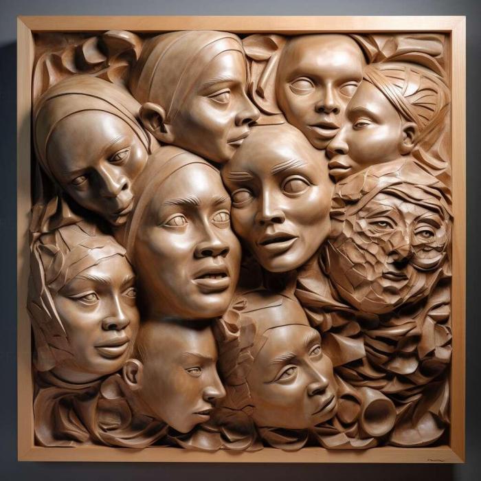 نموذج ثلاثي الأبعاد لآلة CNC 3D Art 